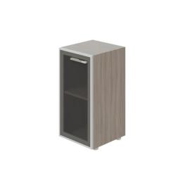 Policov skrinka presklen Lenza Wels, pnty vavo, 39,9x80,0x42,5cm, driftwood
