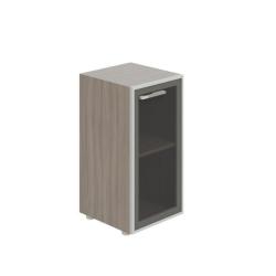 Policov skrinka presklen Lenza Wels, pnty vpravo, 39,9x80,0x42,5cm, driftwood