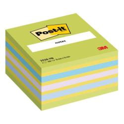 Bloek kocka Post-it 76x76 nenov zelen mix
