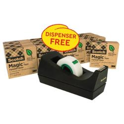 Lepiaca pska Scotch Magic neviditen popisovaten 900 14ks + dispenzor zdarma