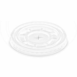 Vieko (rPET) s krovm otvorom priehadn O95mm [50 ks]