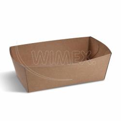 Papierov miska (FSC Mix) nepremastiten kraft 165 x 90 x 60 mm 1000ml [100 ks]