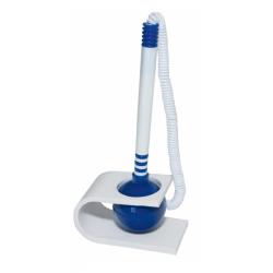 Pero so stojanom Office Products plastov modro-biele