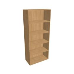 Policov skria Drive, 80x185x40 cm, dub