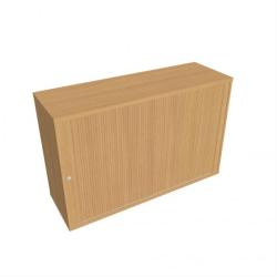 Policov skria Strong P, 120x76,8x40 cm, buk/buk