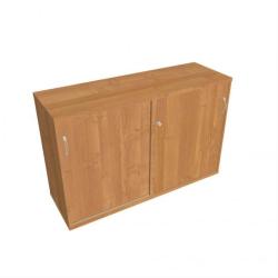 Policov skria Strong, 120x76,8x40 cm, jela/jela