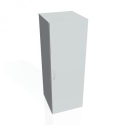 Policov skria Drive, 40x111x42 cm, siv/siv