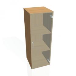 Policov skria Drive, 40x111x42 cm, buk