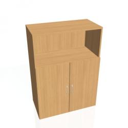 Policov skria Drive, 80x111x42 cm, buk/buk