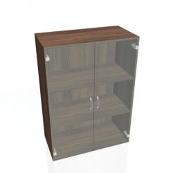 Policov skria Drive, 80x111x42 cm, orech