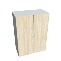 Policov skria Drive, 80x111x42 cm, agt/siv