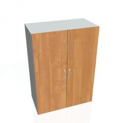 Policov skria Drive, 80x111x42 cm, jela/siv