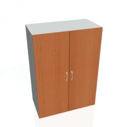 Policov skria Drive, 80x111x42 cm, erea/siv