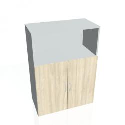 Policov skria Drive, 80x111x42 cm, agt/siv
