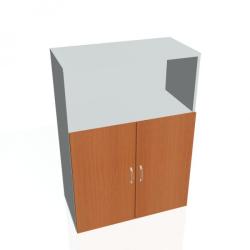 Policov skria Drive, 80x111x42 cm, erea/siv