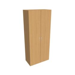 Policov skria Drive, 80x185x42 cm, buk/buk