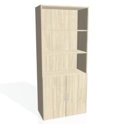 Policov skria Drive, 80x185x42 cm, agt/agt