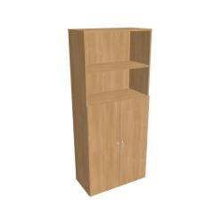 Policov skria Drive, 80x185x42 cm, dub/dub