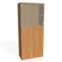 Policov skria Drive, 80x185x42 cm, jela/jela