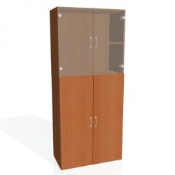 Policov skria Drive, 80x185x42 cm, erea/ erea