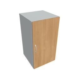 Policov skrinka Drive, 40x74x42 cm, dub/siv