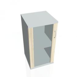 Policov skria Strong L, 40x76,8x40 cm, agt/siv