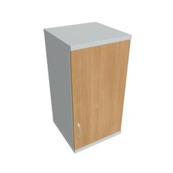 Policov skrinka P Strong, 40x76,8x40 cm, dub/siv
