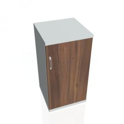 Policov skria Strong P, 40x76,8x40 cm, orech/siv