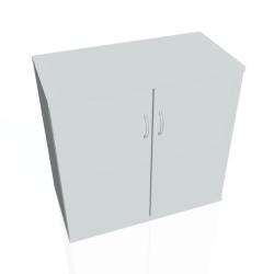 Policov skria Strong, 80x76,8x40 cm, siv/siv