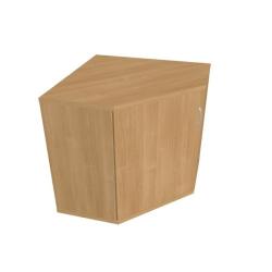 Policov skrinka L Strong, 80x76,8x40 cm, dub/dub