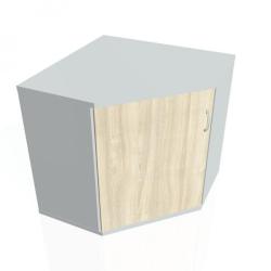 Policov skria Strong L, 80x76,8x40 cm, agt/siv