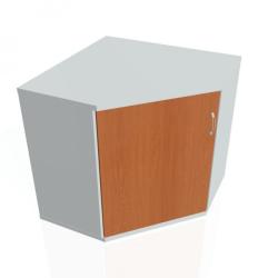 Policov skria Strong L, 80x76,8x40 cm, erea/siv