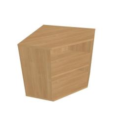 Policov skrinka Strong, 80x76,8x40 cm, dub
