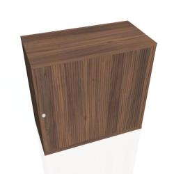 Policov skria Strong, 80x76,8x40 cm, orech/orech