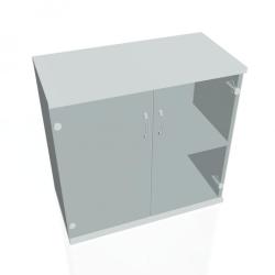 Policov skria Strong, 80x76,8x40 cm, siv