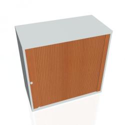 Policov skria Strong, 80x76,8x40 cm, erea/siv
