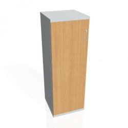 Policov skria Strong L, 40x115,2x40 cm, buk/siv