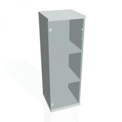 Policov skria Strong L, 40x115,2x40 cm, siv
