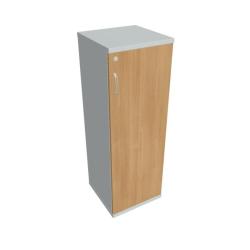 Policov skrinka P Strong, 40x115,2x40 cm, dub/siv