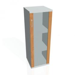 Policov skria Strong P, 40x115,2x40 cm, jela/siv