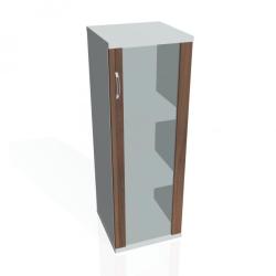 Policov skria Strong P, 40x115,2x40 cm, orech/siv