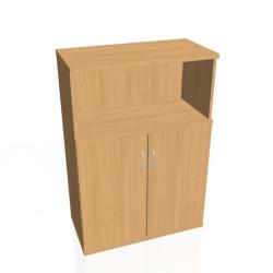 Policov skria Strong, 80x115,2x40 cm, buk/buk