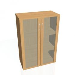 Policov skria Strong, 80x115,2x40 cm, buk/buk