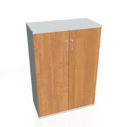 Policov skria Strong, 80x115,2x40 cm, jela/siv