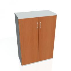 Policov skria Strong, 80x115,2x40 cm, erea/siv