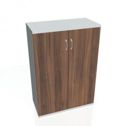 Policov skria Strong, 80x115,2x40 cm, orech/siv
