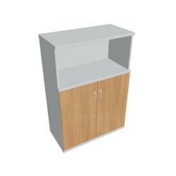 Policov skria Strong, 80x115,2x40 cm, dub/siv