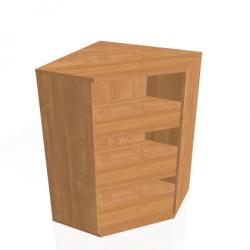 Policov skria Strong, 80x115,2x40 cm, jela