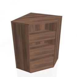 Policov skria Strong, 80x115,2x40 cm, orech