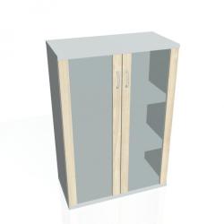 Policov skria Strong, 80x115,2x40 cm, agt/siv